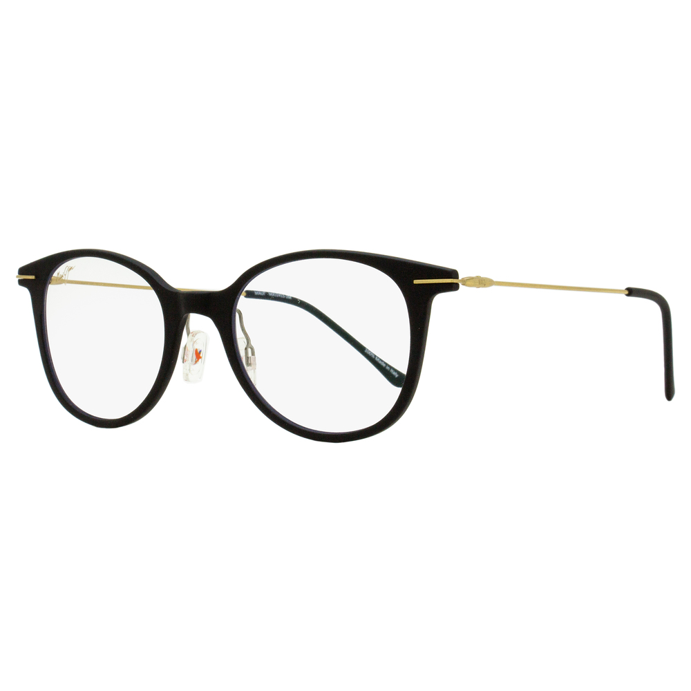 Maui Jim Pantos Eyeglasses C2413 2M Matte Black/Gold 48mm